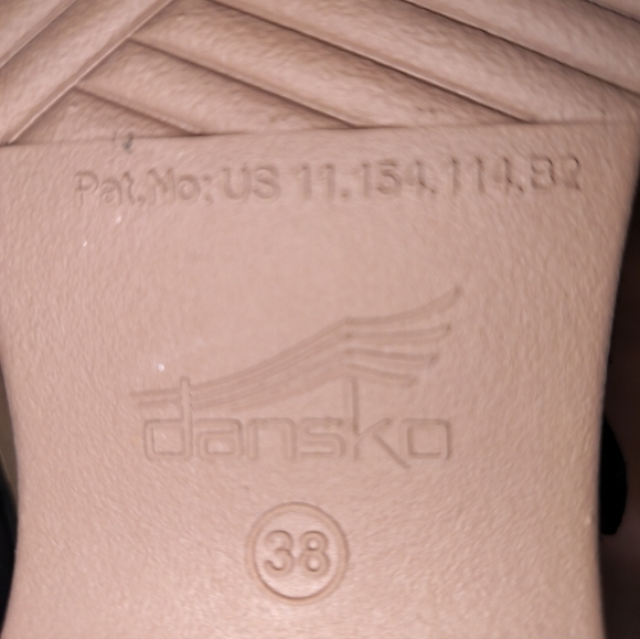 Dansko Women's Black Shoes, - Picture 4 of 6